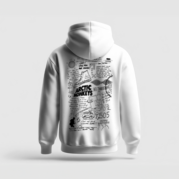 Arctic Monkeys // Heavyweight Hoodie // White