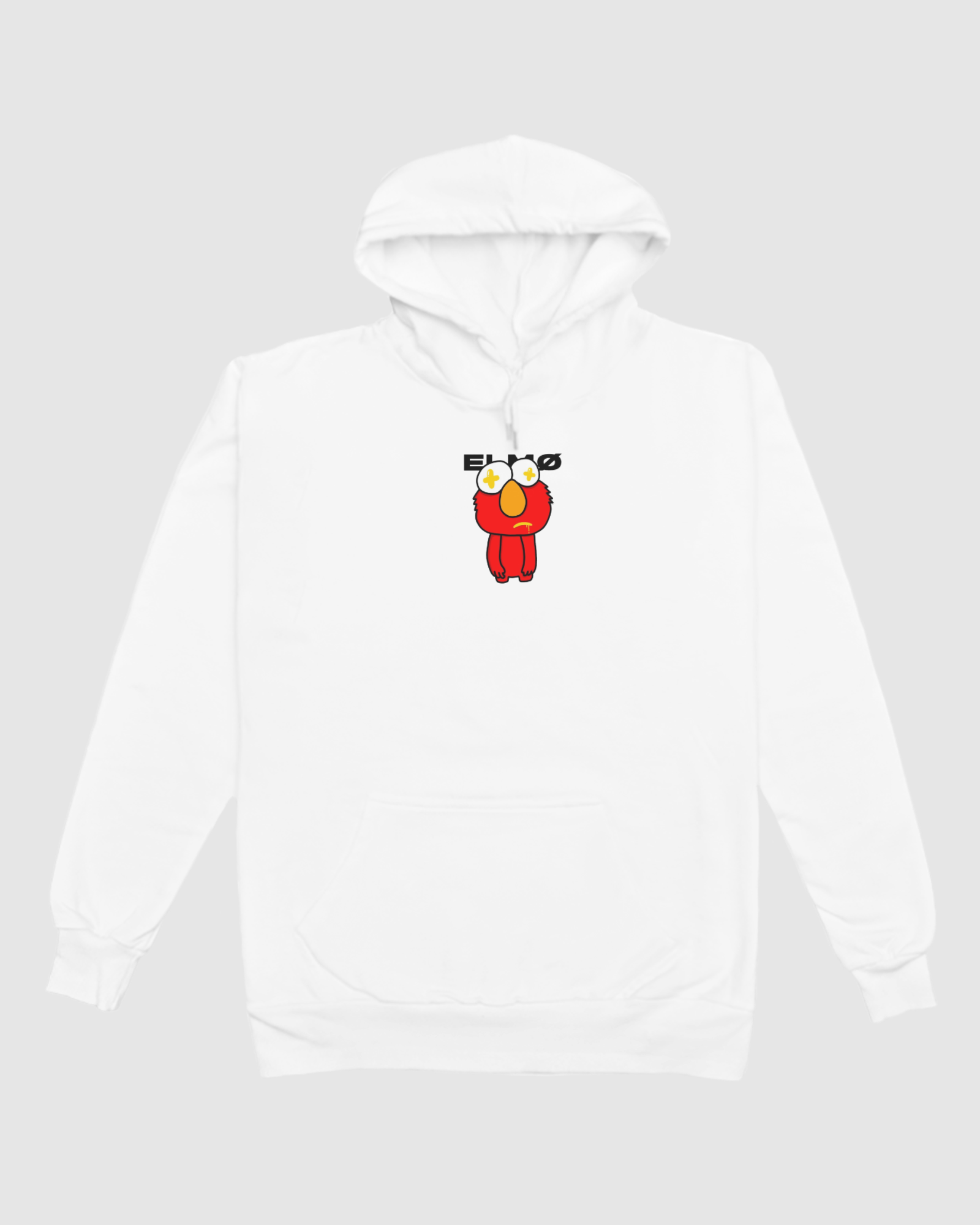 Elmo // Oversized Hoodie // White