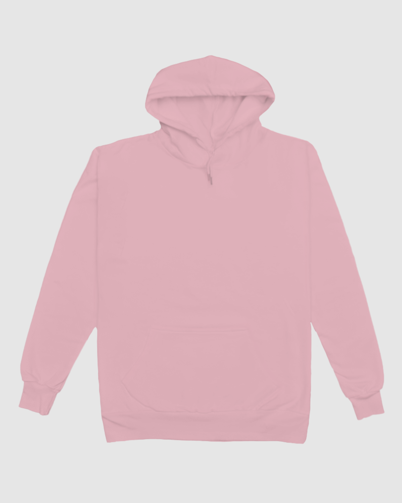 Solid Pink Comfort Hoodie