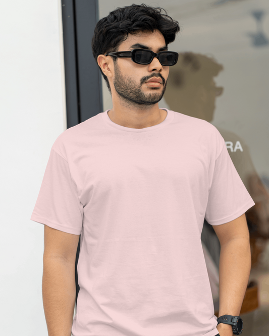 Rugged Pink // Relaxed Fit Essential Tee