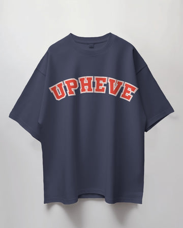 Upheve Classics 03 // Relaxed Fit Graphic Tee // Navy Blue