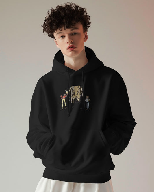 Astro // Oversized Hoodie // Black