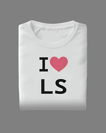 GTA COLLECTION "I <3 Los Santos" // Oversized Graphic Tee // White