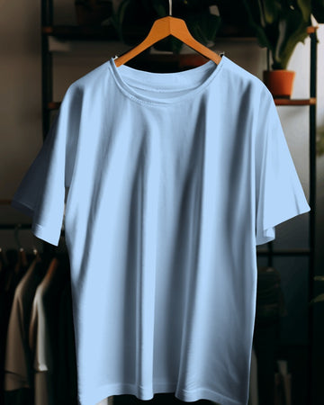 Horizon Blue // Relaxed Fit Essential Tee