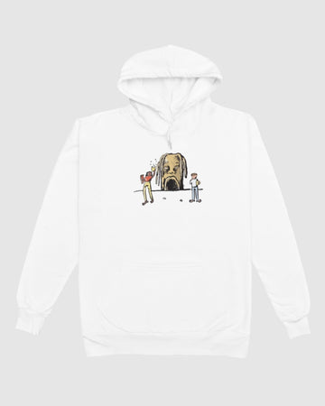 Astro // Oversized Hoodie // White