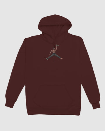 Travis // Oversized Hoodie // Maroon