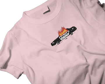 GTA Collection "Rebel" // Oversized Graphic Tee // Rugged Pink