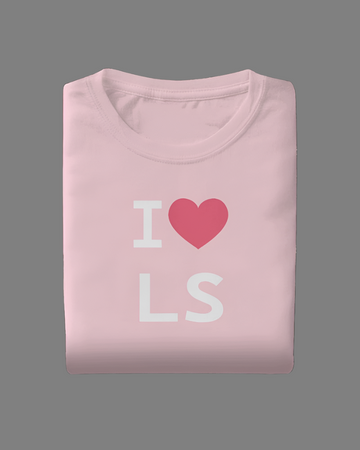 GTA COLLECTION "I <3 Los Santos" // Oversized Graphic Tee // Pink